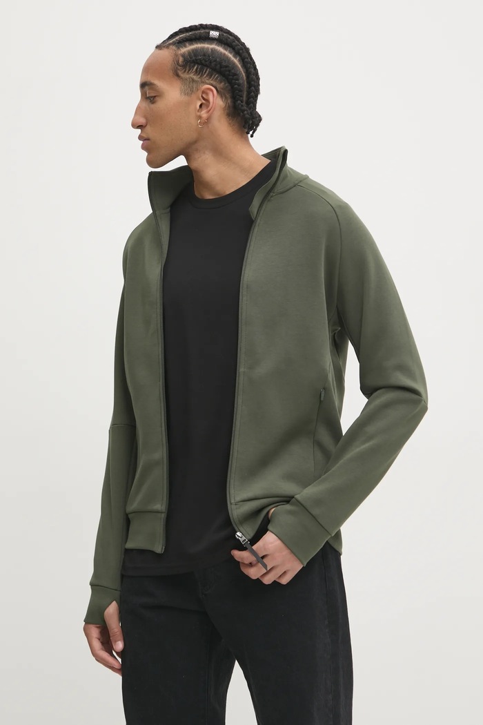 Mikina Superdry bez kapuce zelená M2013960A.1IP