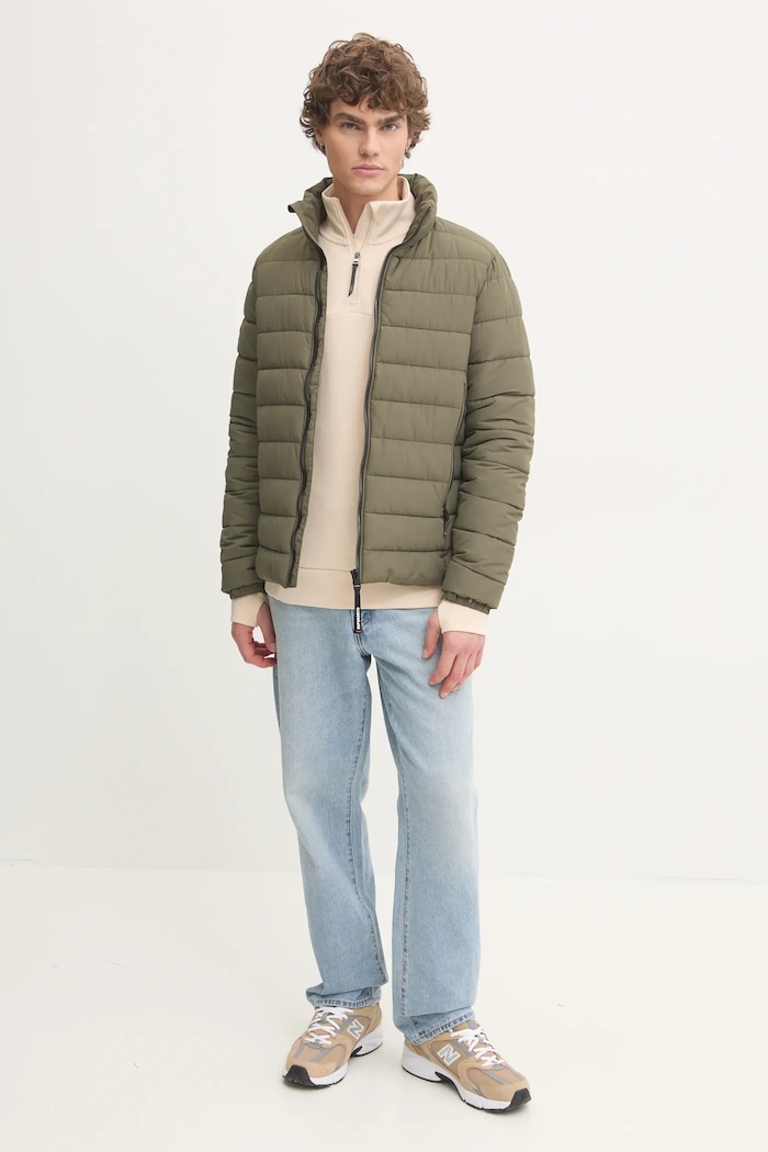 Mikina Superdry M2013961A.1YP béžová AW24