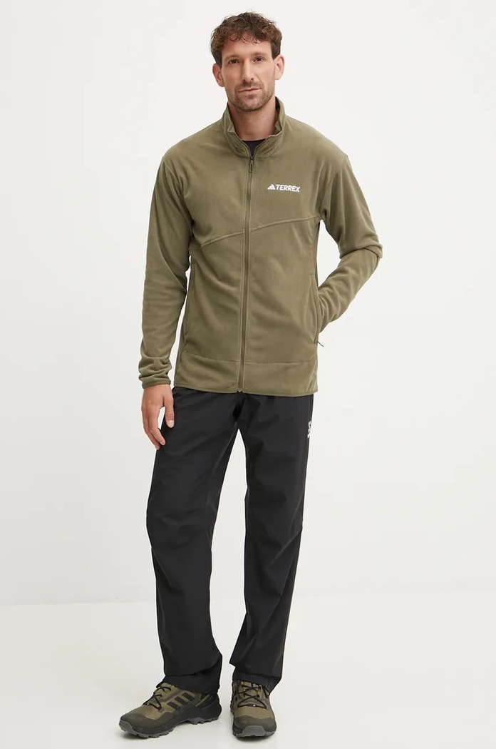 Sportovní mikina adidas TERREX Multi IZ3291 zelená AW24
