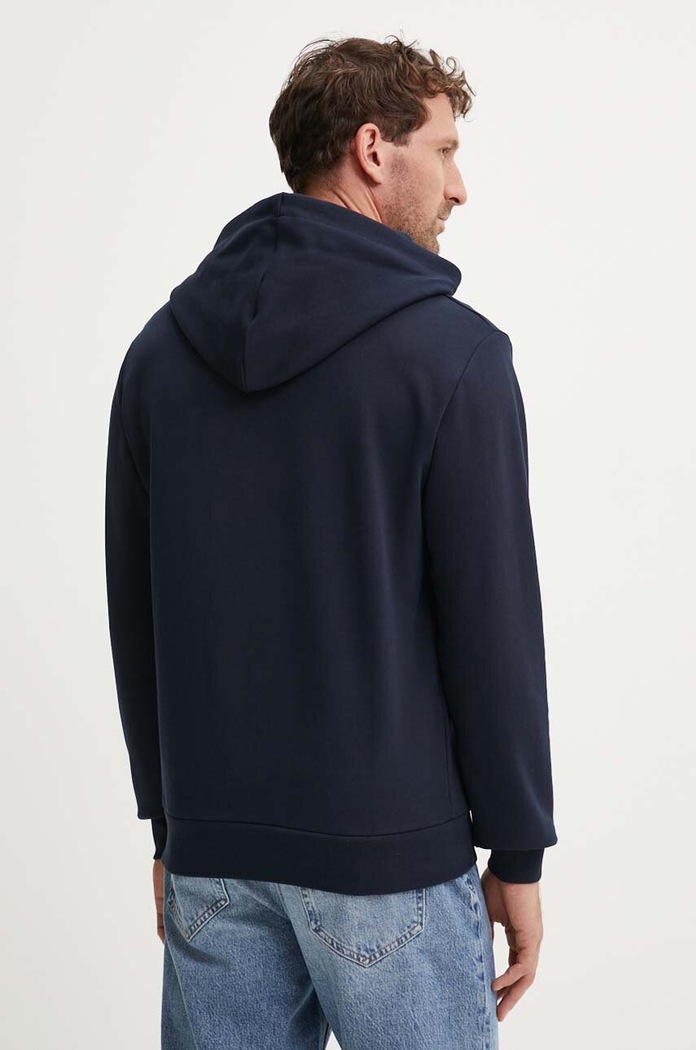 Odzież A.P.C. bluza bawełniana hoodie standard grand vpc GOTS COHBN.M27908 granatowy