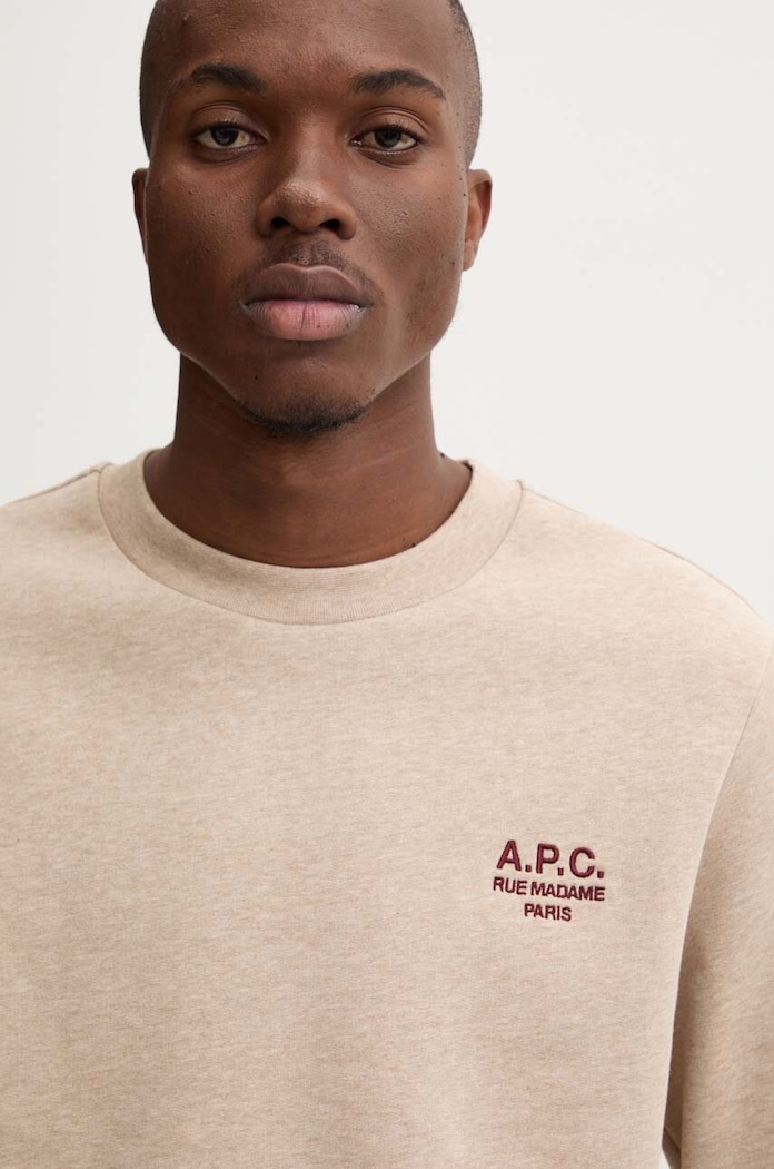 Dukserica A.P.C. standard rue madame GOTS bež COHBV.M27913