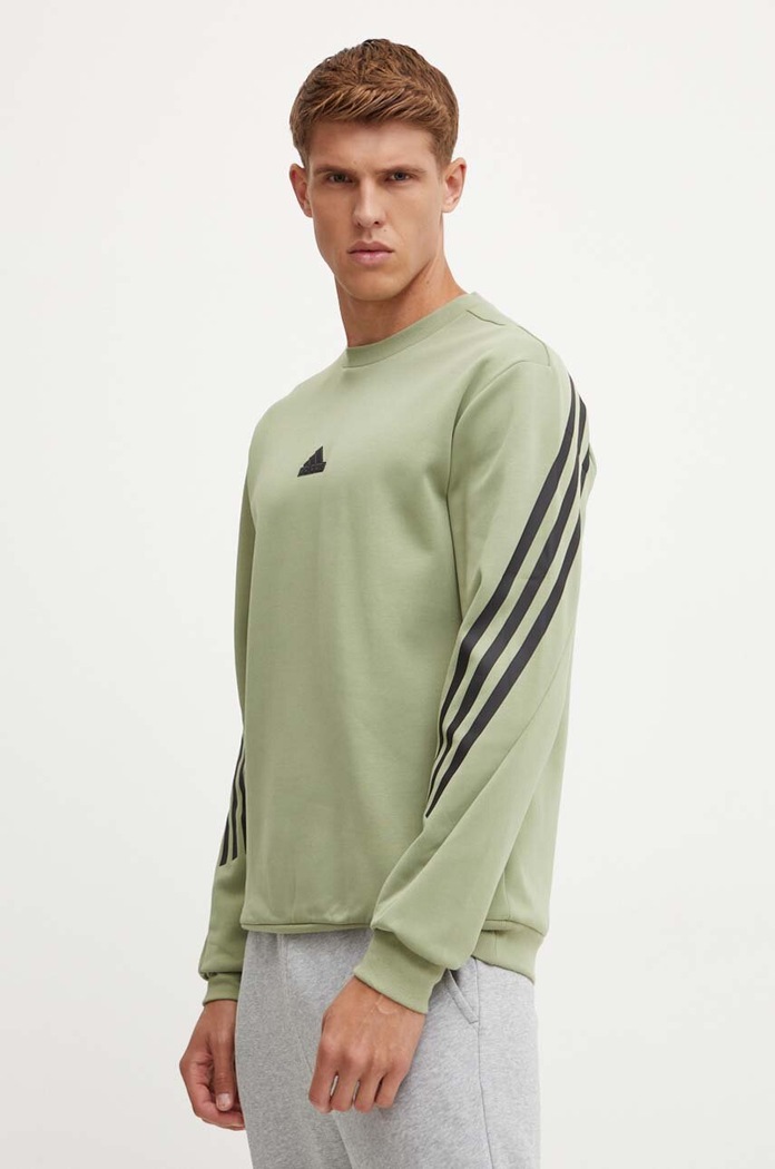adidas bluza Future Icons cu modele verde IW6086