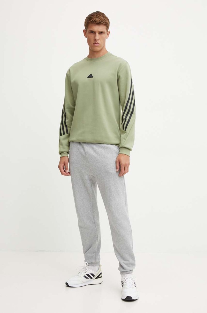 adidas bluza Future Icons IW6086 verde AW24