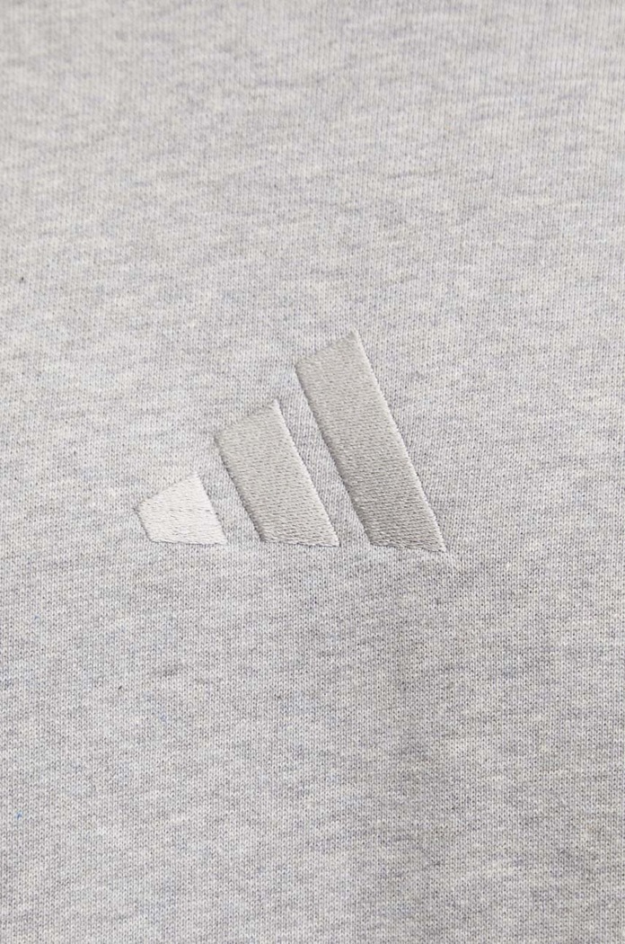 Bluza bawełniana All SZN adidas szary IY4151