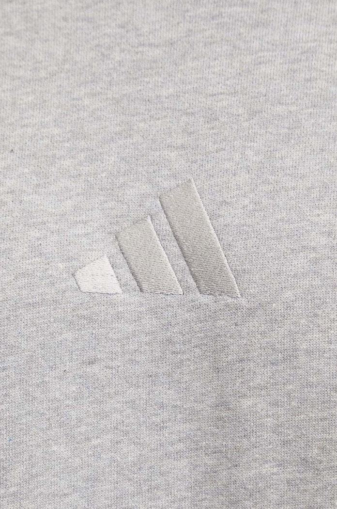 Bluza bawełniana All SZN adidas szary IY4151