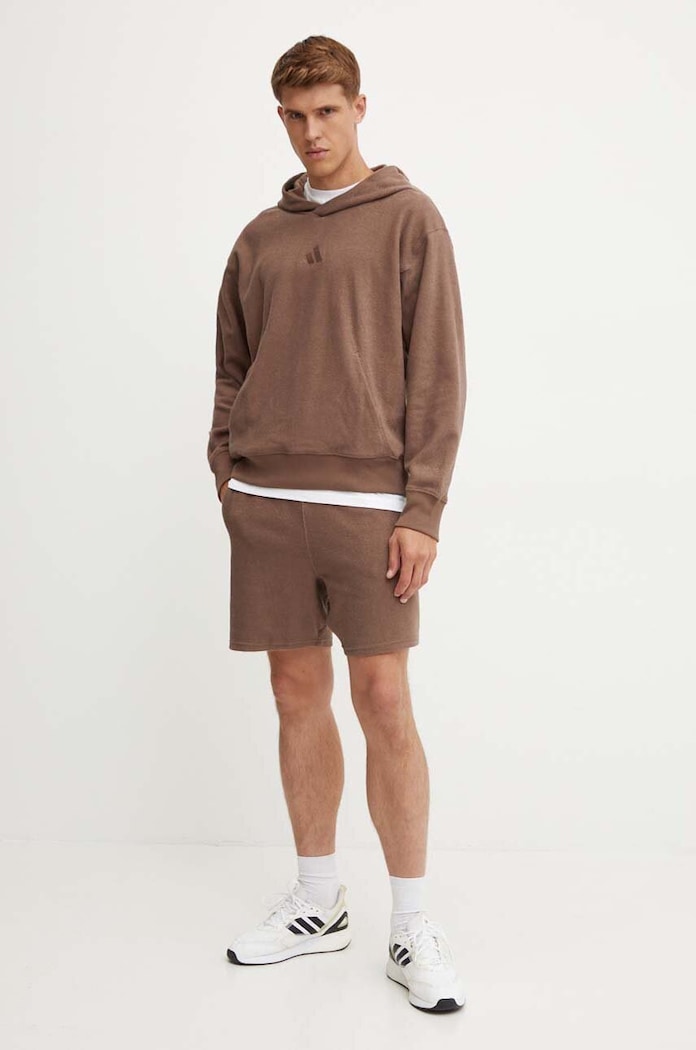 Mikina adidas All SZN IY6578 hnědá AW24