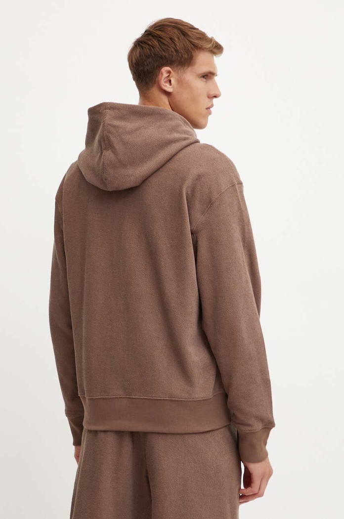 Oblečení Mikina adidas All SZN IY6578 hnědá