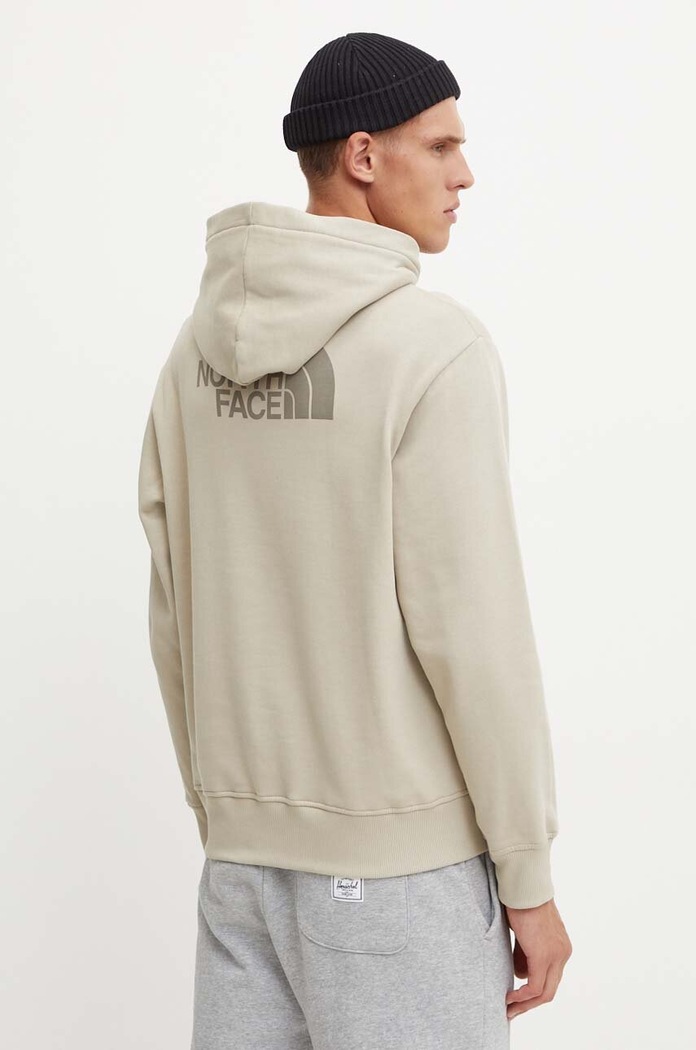 Odzież The North Face bluza bawełniana Natural Dye Hoodie NF0A89CV9OX1 beżowy