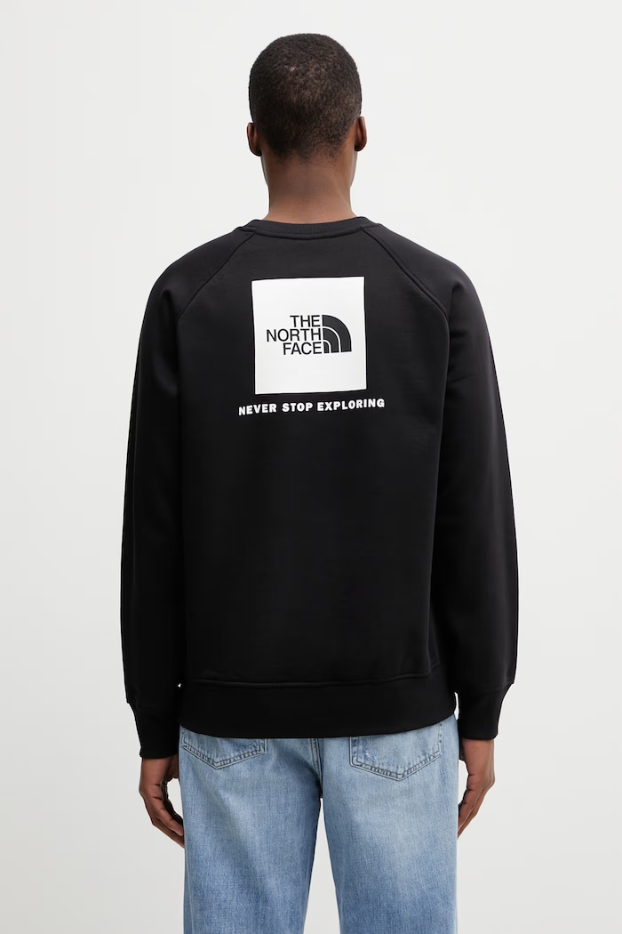 Ρούχα Μπλούζα The North Face Raglan Redbox Crew NF0A89FAJK31 μαύρο