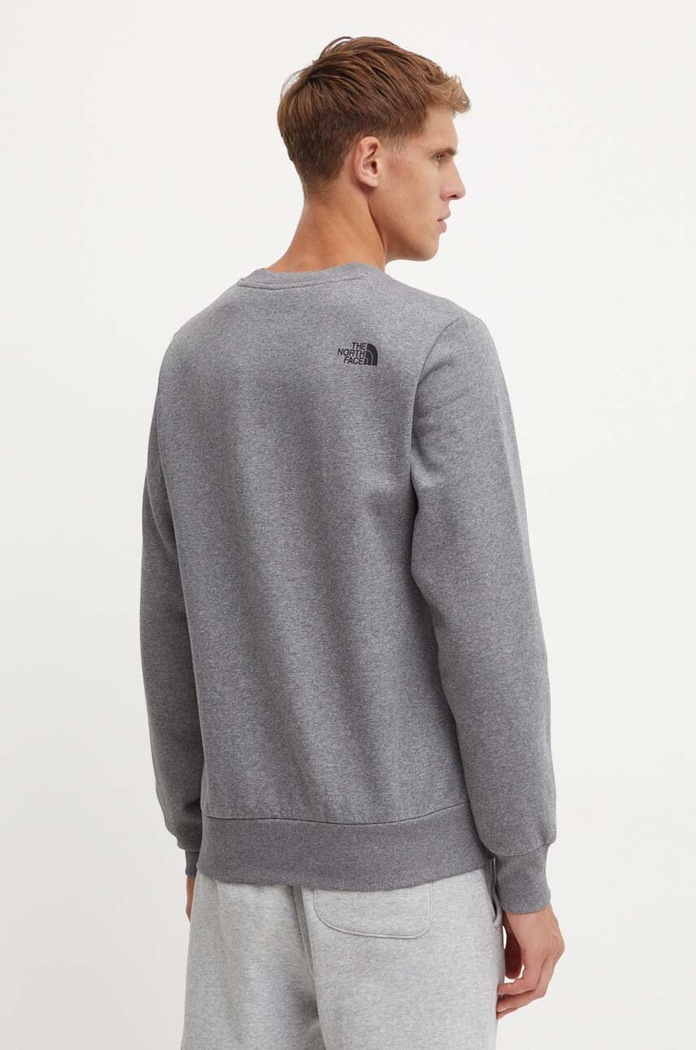 Odzież The North Face bluza Simple Dome Crew NF0A89FBDYY1 szary