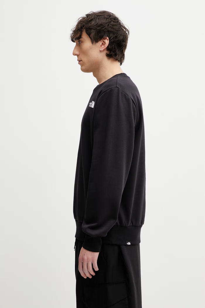 Μπλούζα The North Face Simple Dome Crew NF0A89FBJK31 μαύρο SS26