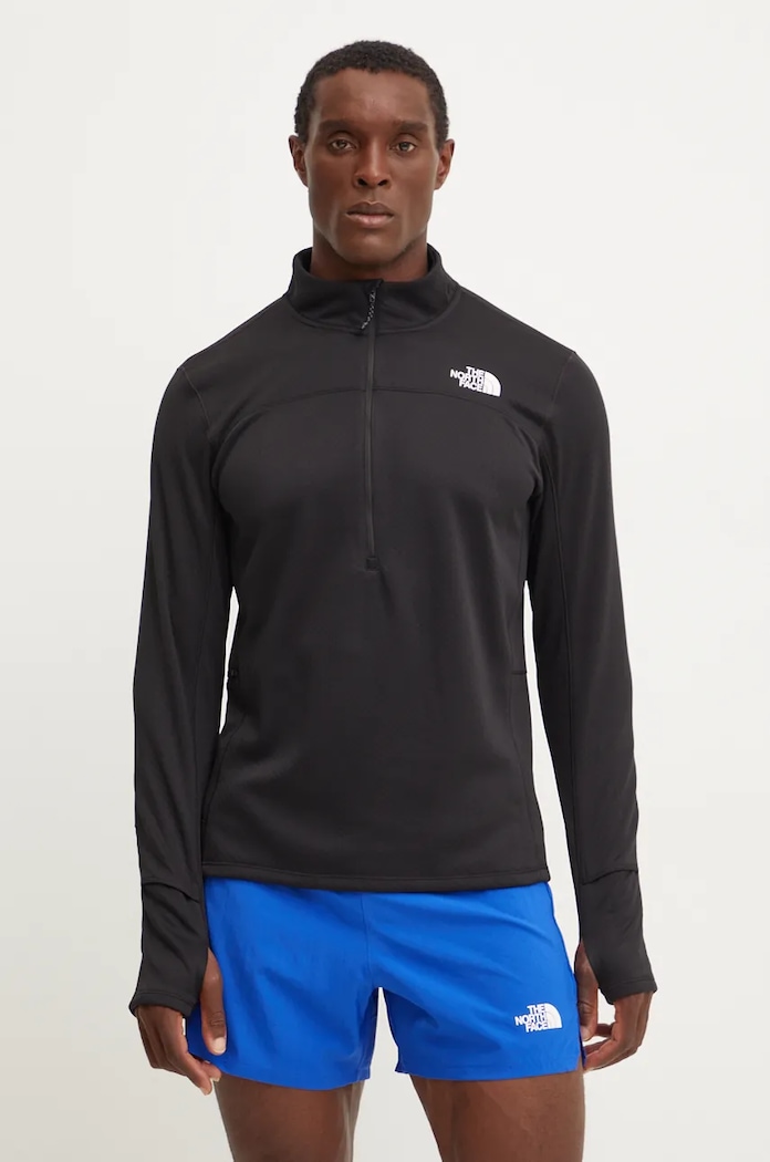 Sportovní mikina The North Face Winter Warm Pro bez kapuce černá NF0A88YBJK31
