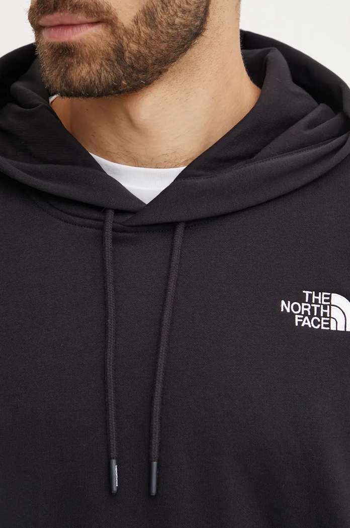 The North Face felső Essential Hoodie NF0A89ESJK31 fekete