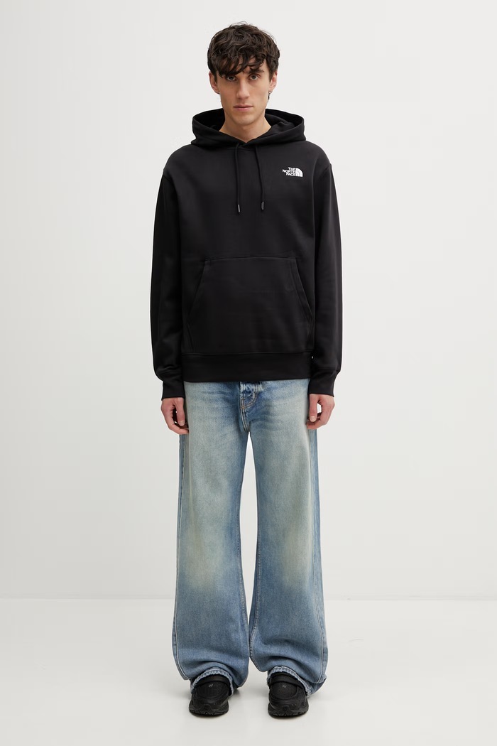 The North Face sweatshirt Essential Hoodie NF0A89ESJK31 black