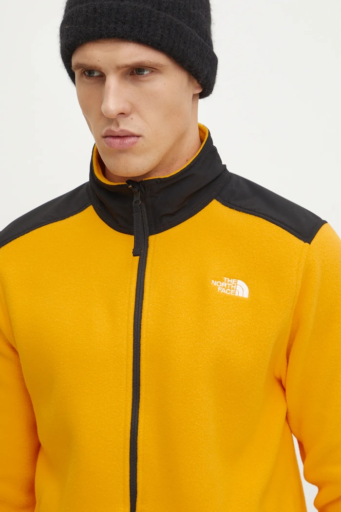 Αθλητική μπλούζα The North Face Alpine Polartec 200 κίτρινο NF0A7WWL4WP1