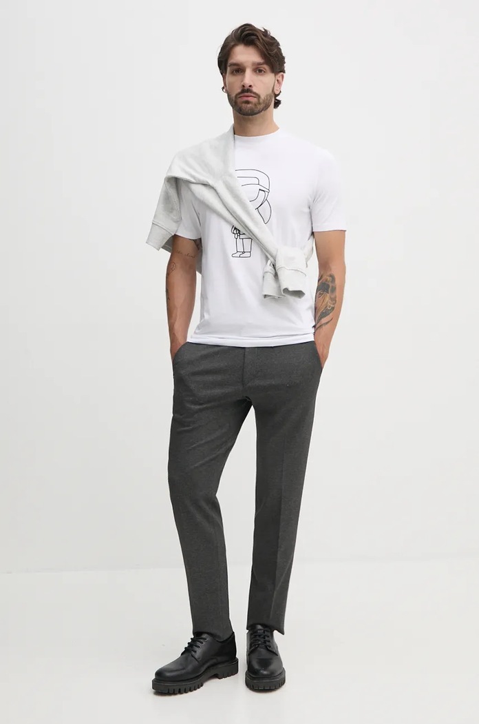 Pepe Jeans bluza SAM CREW PM582703 szary AW24
