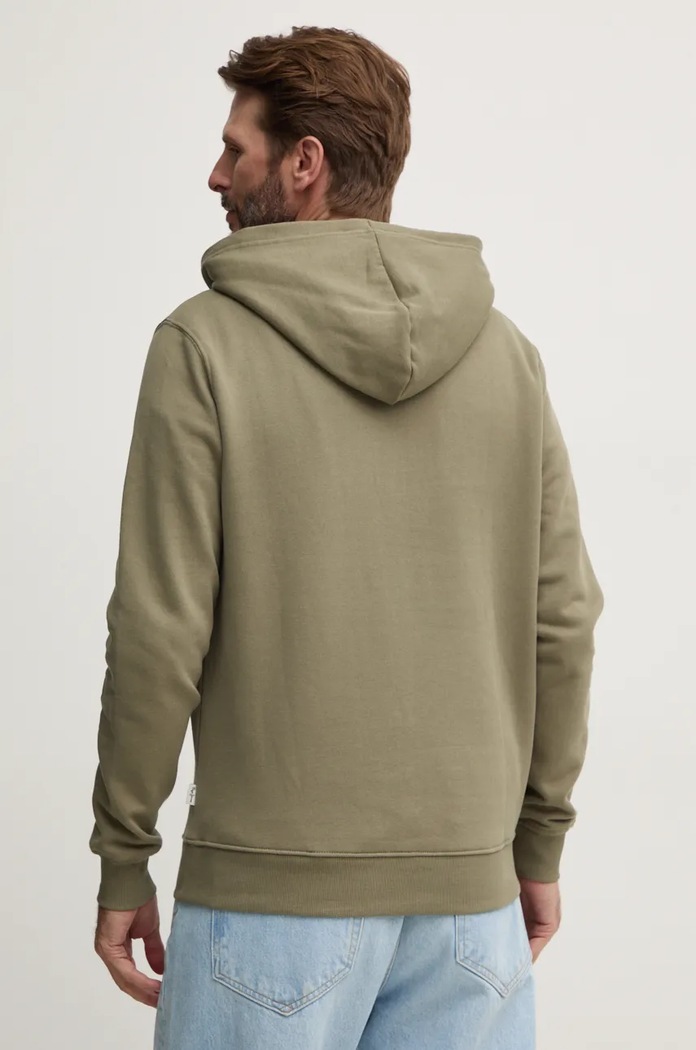 Odzież Pepe Jeans bluza bawełniana NEW JOE HOODIE PM582716 zielony