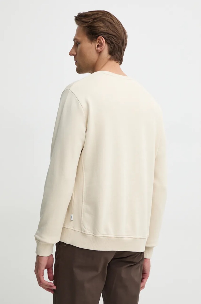 Îmbrăcăminte Pepe Jeans hanorac de bumbac ALDRIDGE CREW PM582738 bej