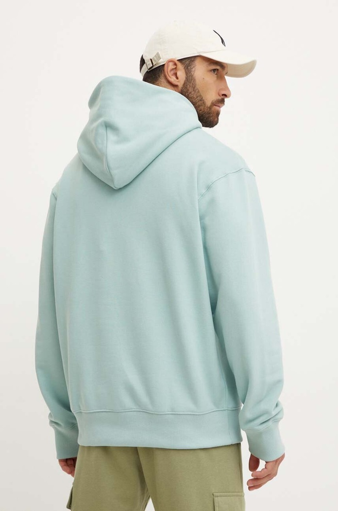 Odjeća Pamučna dukserica adidas Originals IX9810 zelena