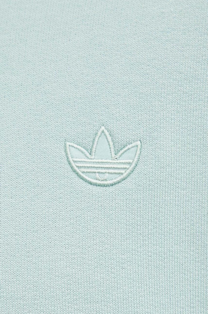 Pamučna dukserica adidas Originals IX9810 zelena