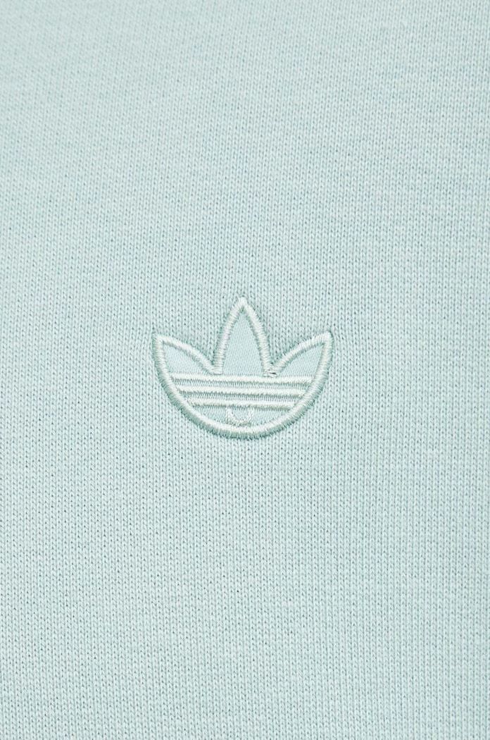 Pamučna dukserica adidas Originals IX9810 zelena