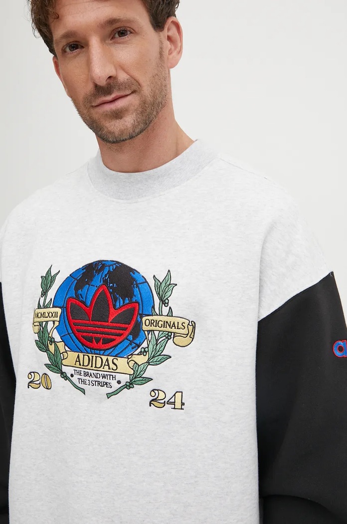 Odzież adidas Originals bluza IZ2553 szary
