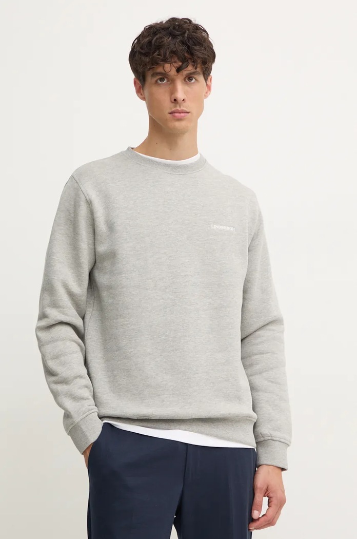 Суичър Lindbergh меланж сив 30.725001A.GREY.MEL