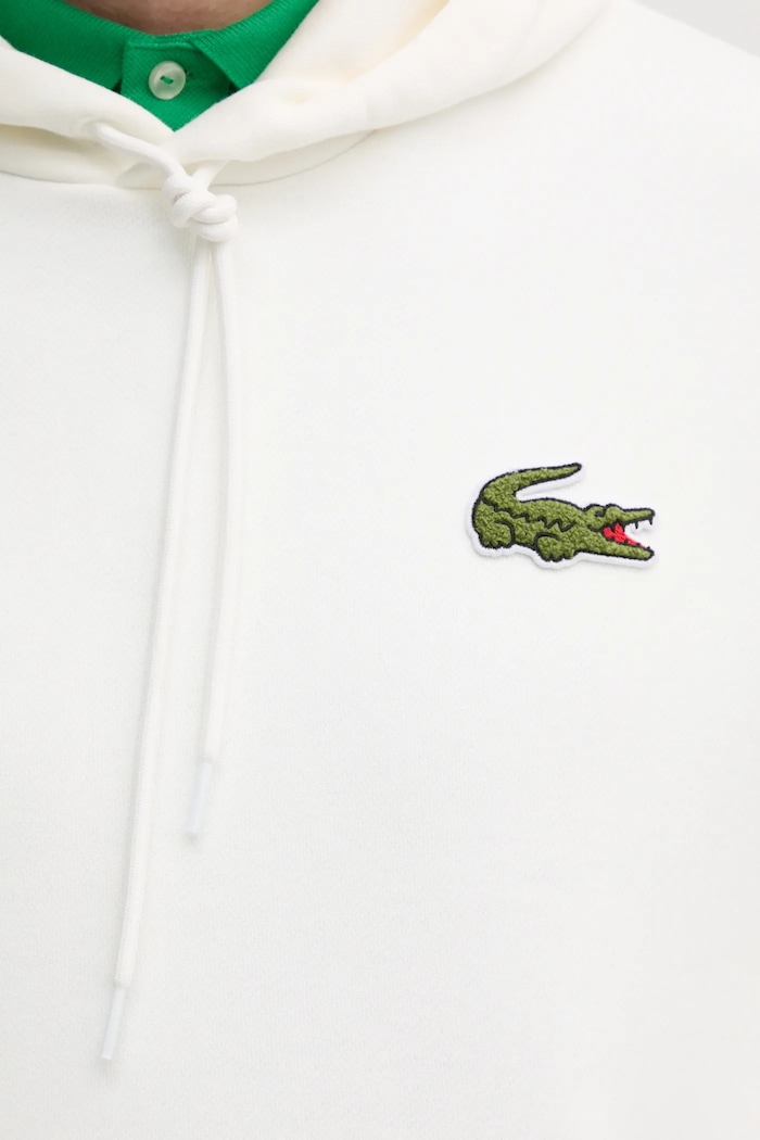 Lacoste cotton sweatshirt SH2754 white