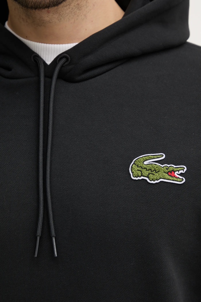 Lacoste bluza bawełniana SH2754 czarny