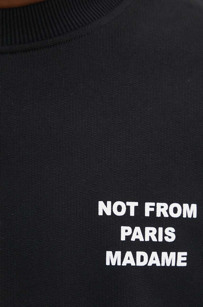 Bavlnená mikina Drôle de Monsieur PERM.SW149.CO127.BL