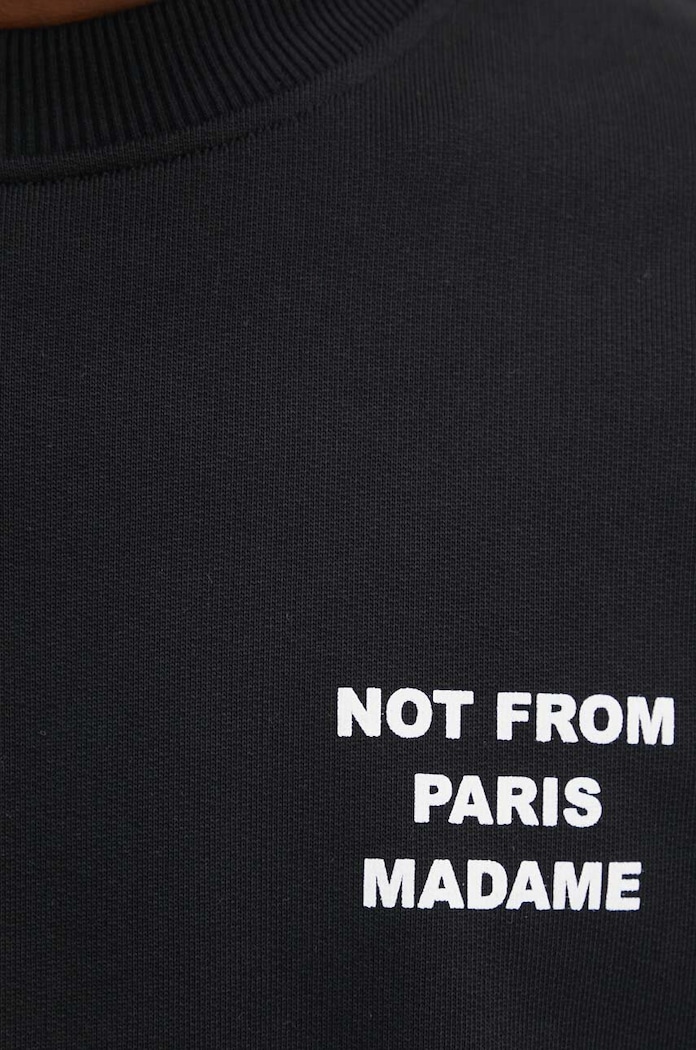 Bavlnená mikina Drôle de Monsieur PERM.SW149.CO127.BL