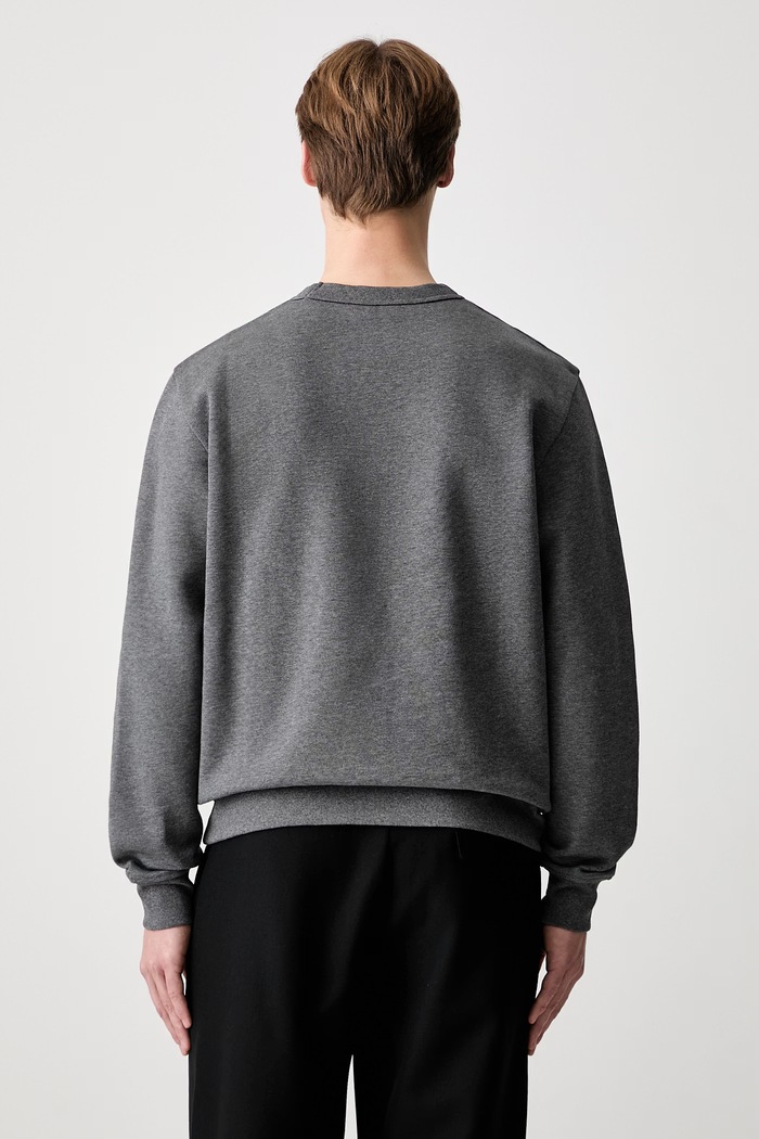 Одежда A.P.C. Boxy Petit Vpc кофта оверсайз из хлопка для мужчин COHBR.H27916.TPR серый