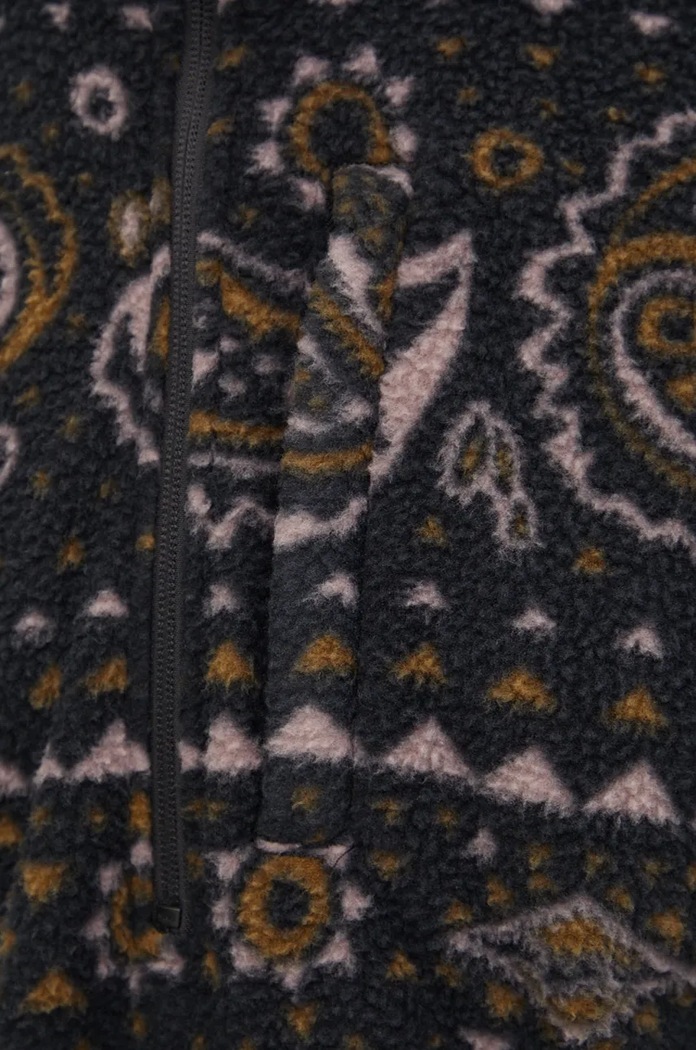 Billabong bluza polarowa Boundary ABYFT00463 czarny