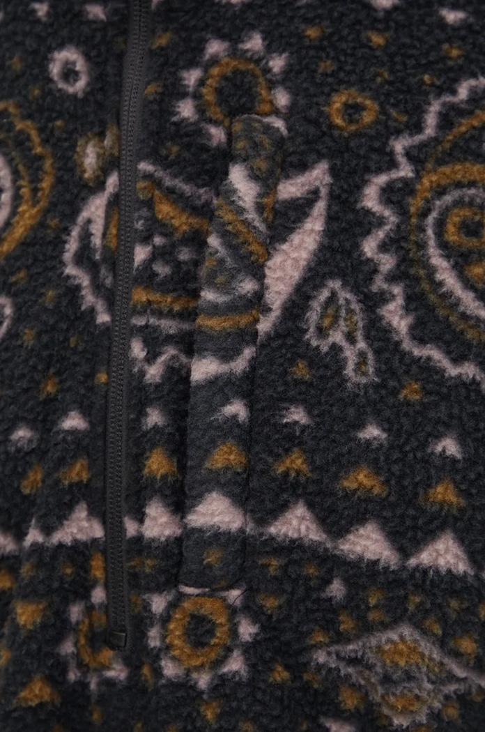 Billabong bluza polarowa Boundary ABYFT00463 czarny