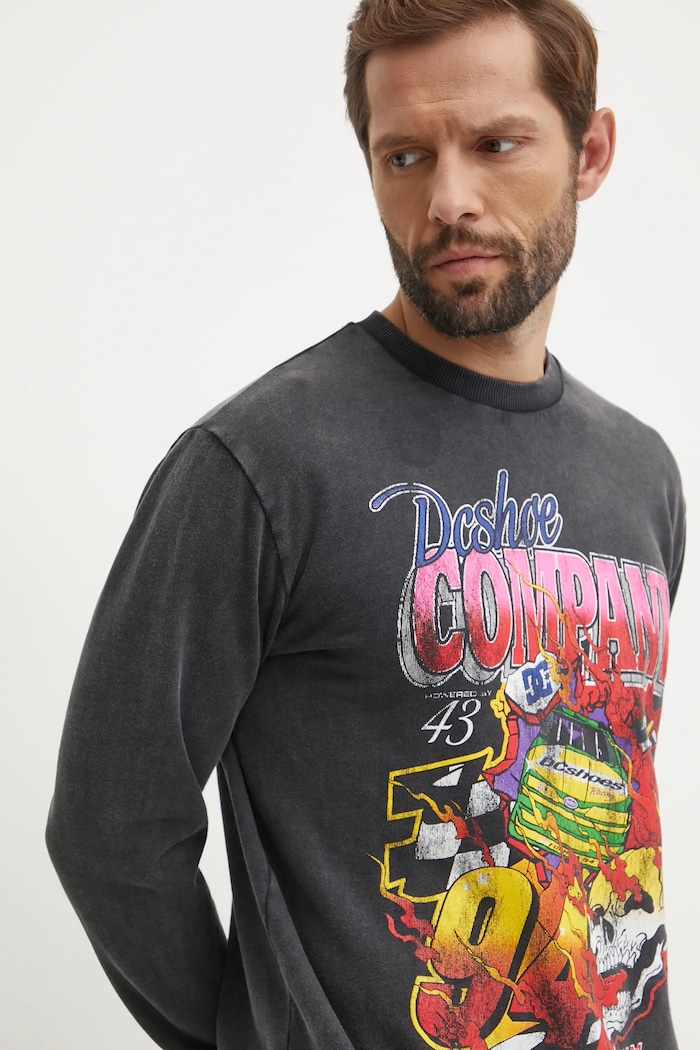 DC bluza Throwback 94 gri ADYSF03129