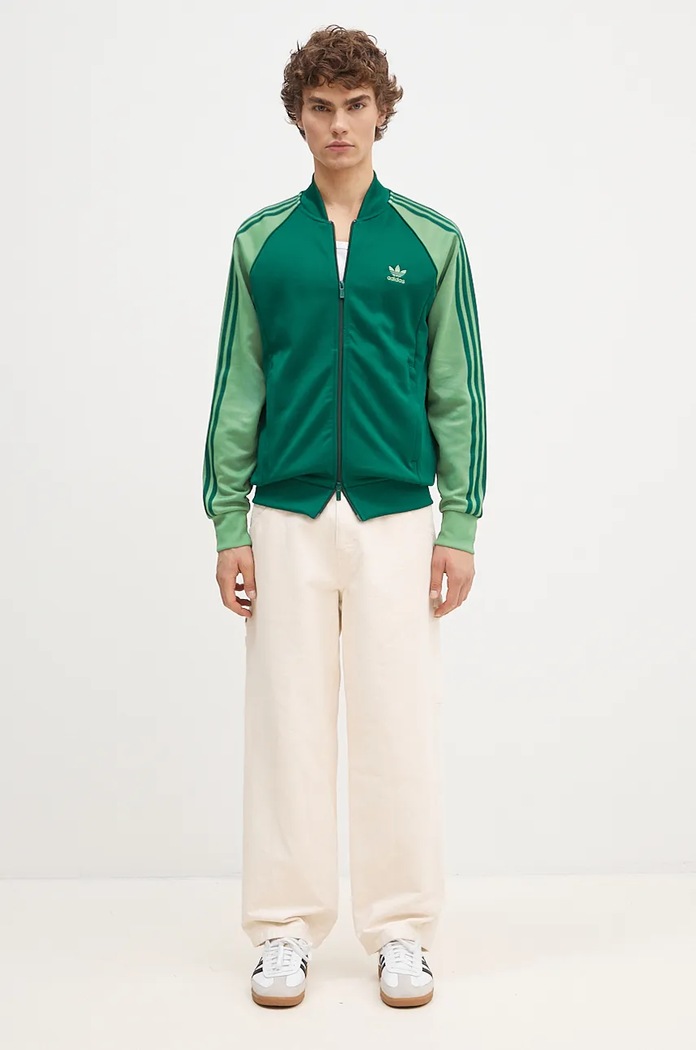 adidas Originals sweatshirt Adicolor Classics SST Tracktop IY8731 green