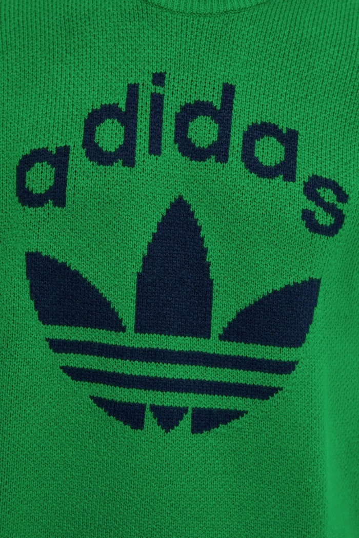 adidas Originals sweter Knit Crewneck JN5966 zielony