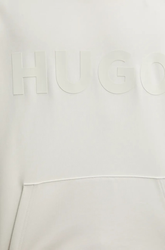 Бавовняна кофта HUGO Ditchle 50529090 бежевий