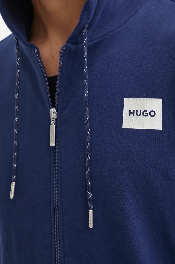 HUGO bluza lounge granatowy 50524766