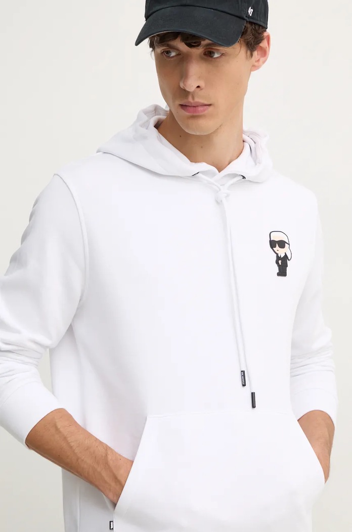 Mikina Karl Lagerfeld bílá 544910.705036