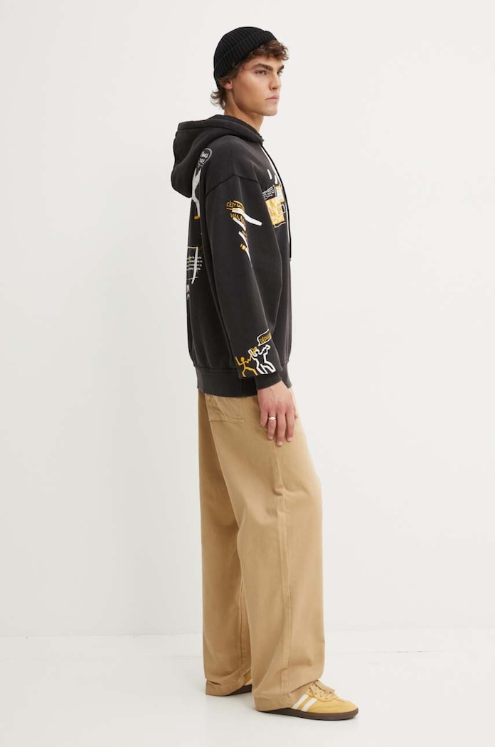 Desigual bluza bawełniana ANUAR 24WMSK06 szary AW24