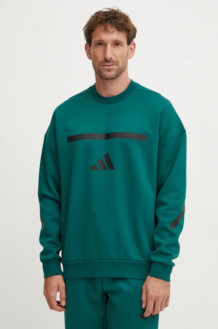 adidas bluza ZNE print verde JD1673