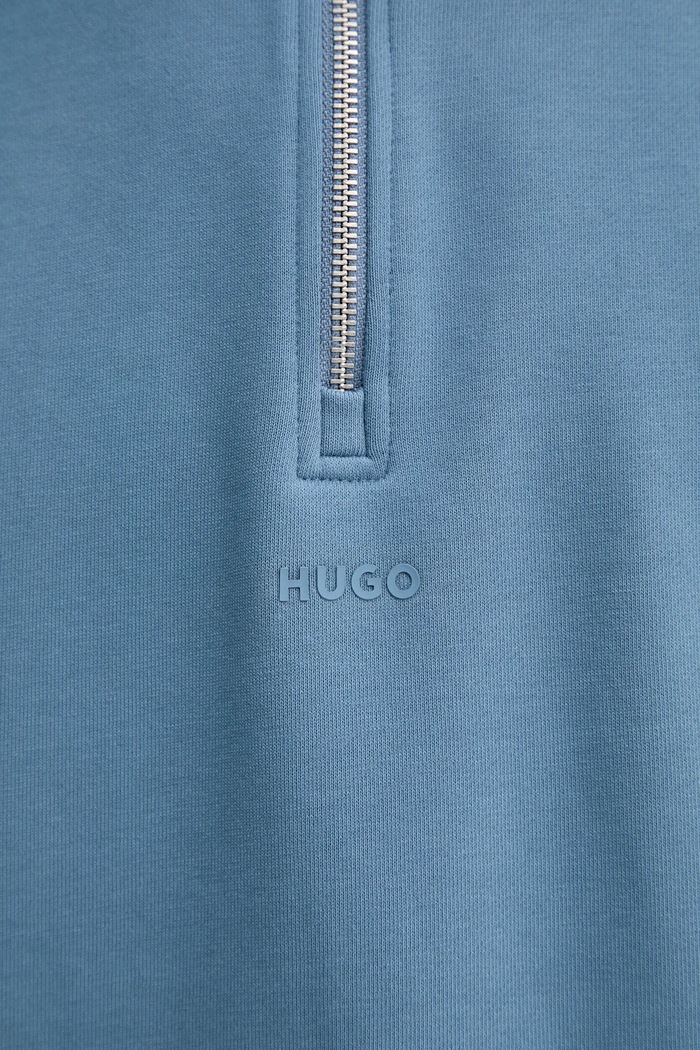 HUGO суичър мъжки от памук Durty244 50525881 син
