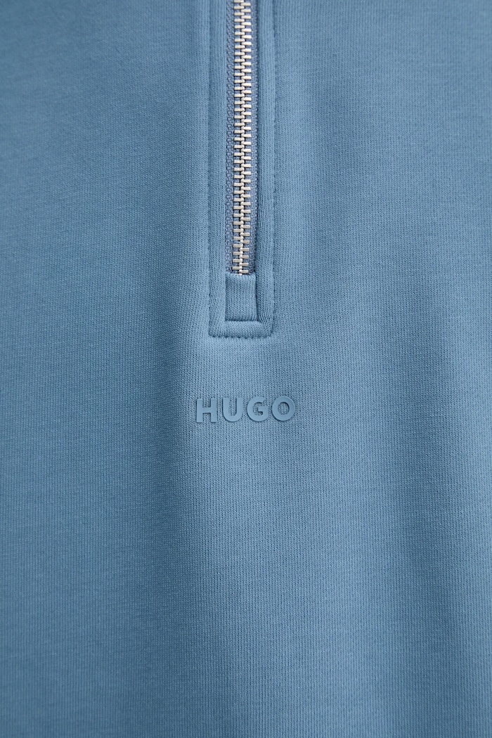 HUGO суичър мъжки от памук Durty244 50525881 син