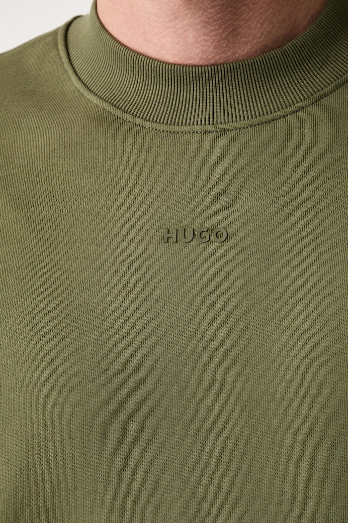 HUGO bluza męska bawełniana Dapocrew 50525892 zielony