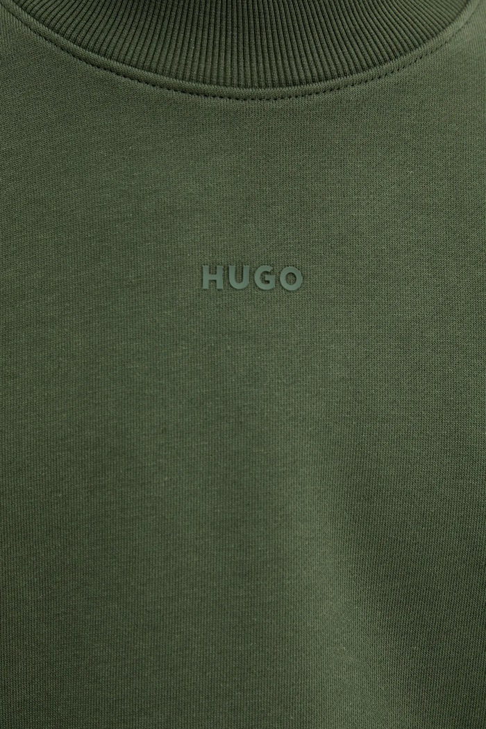 HUGO hanorac bărbătesc din bumbac Dapocrew 50525892 verde