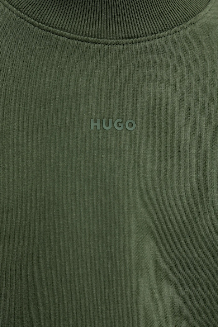 HUGO hanorac bărbătesc din bumbac Dapocrew 50525892 verde