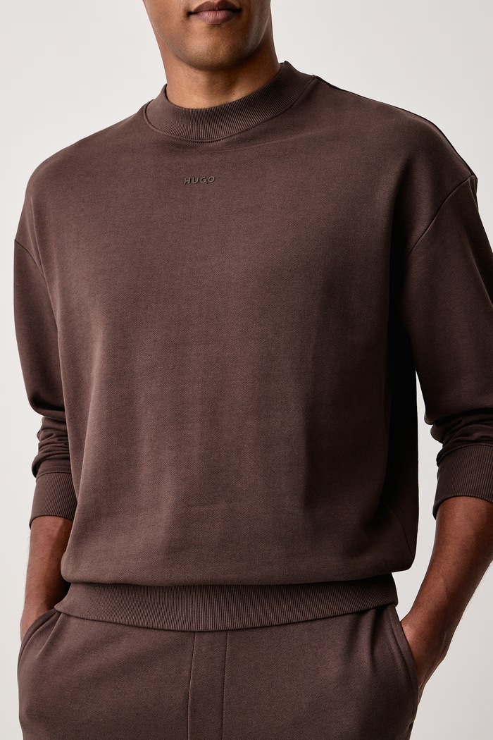 Bluza męska bawełniana Dapocrew HUGO 50525892 brązowy