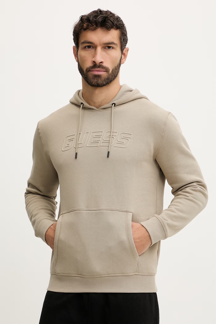 Суичър Guess ALDWIN бежов Z4YQ12.K9V31