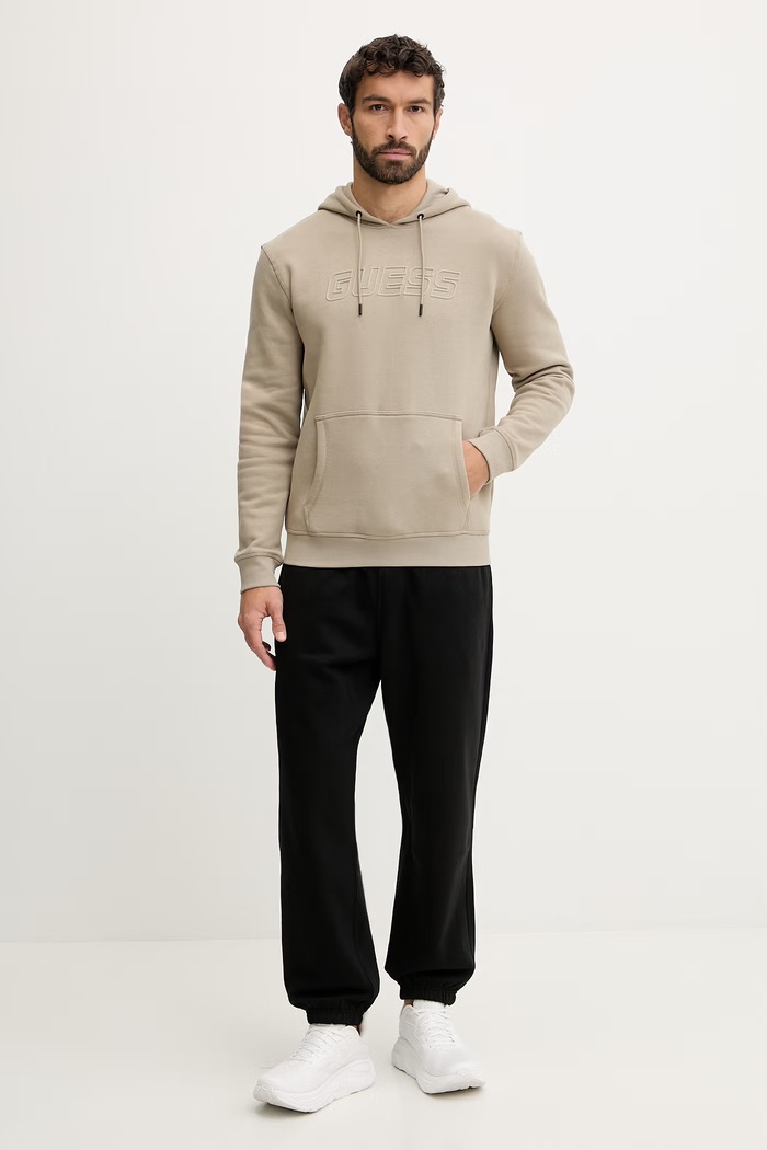 Суичър Guess ALDWIN Z4YQ12.K9V31 бежов SS26